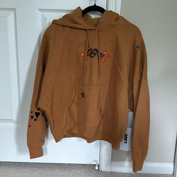 Obey - Cosmic Love Embroidered Hoodie - Picture 7 of 16